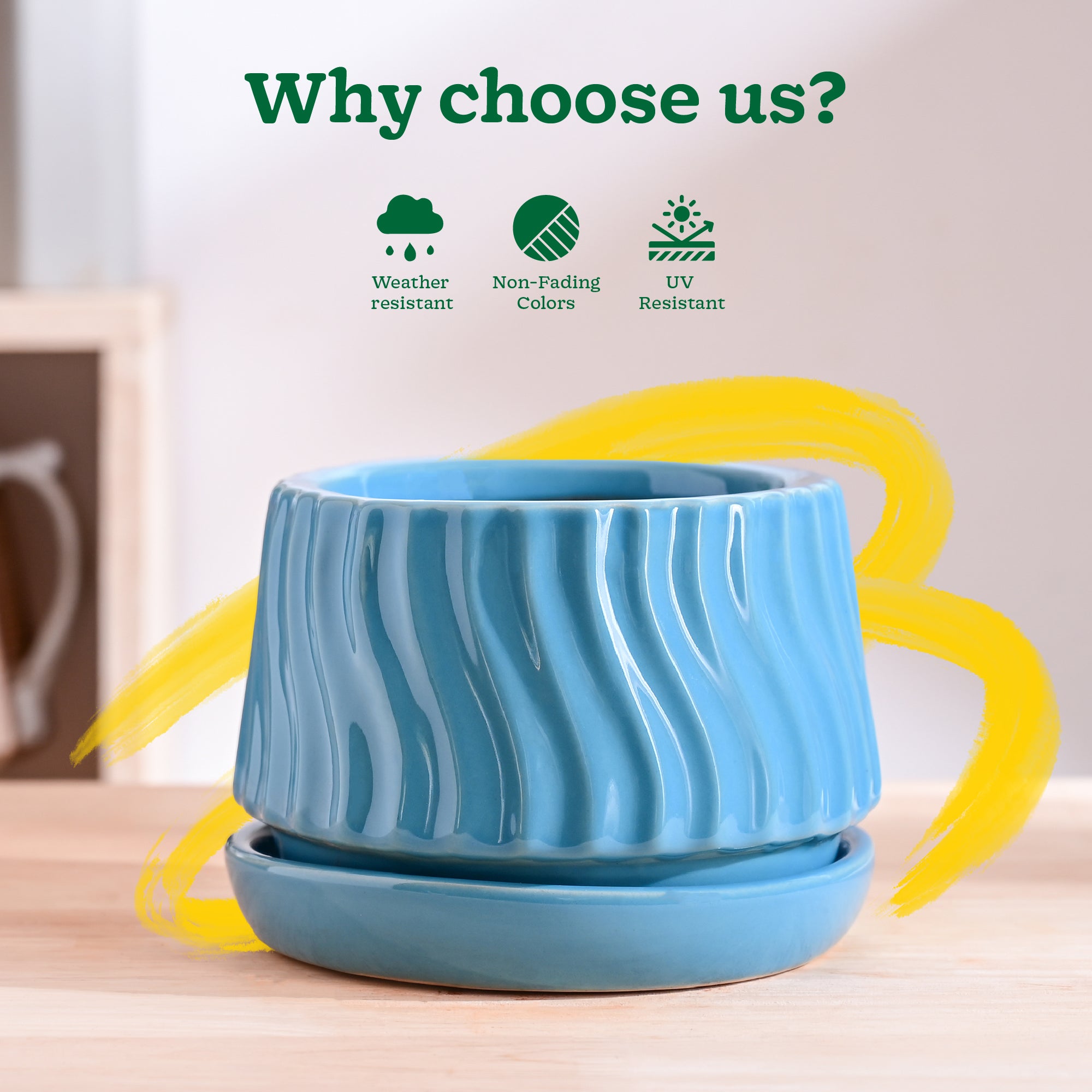 Fallen Angel Ceramic Planter