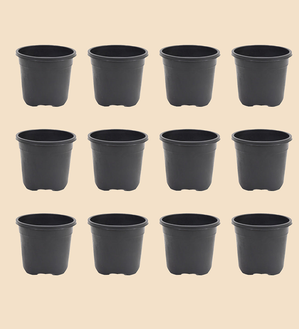 Gardening Pots - Black