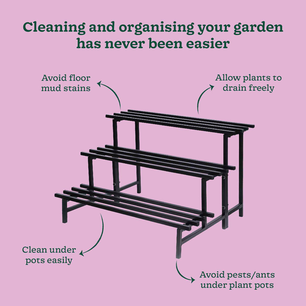 3-Tier Elevate Metal Plant Stand