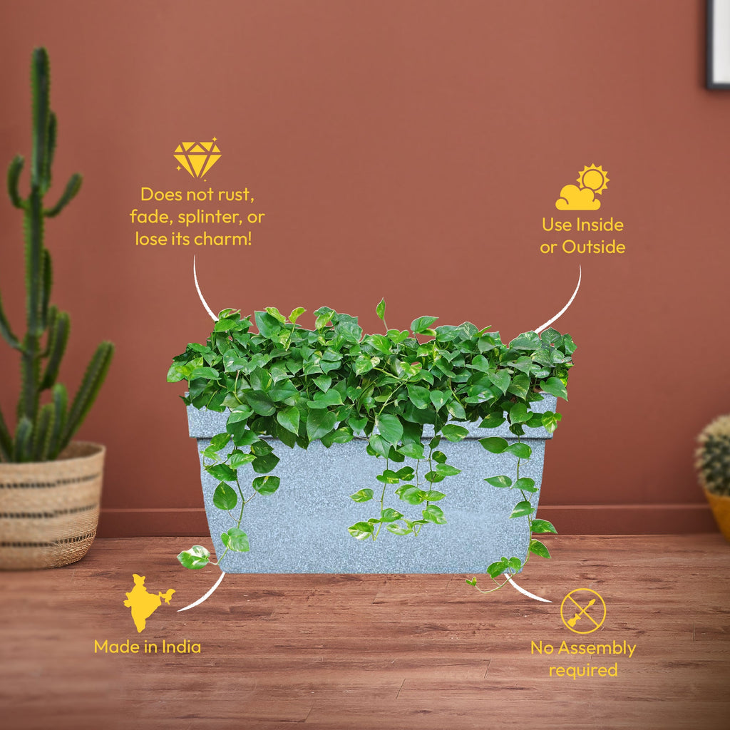 Barca Rectangle Planter