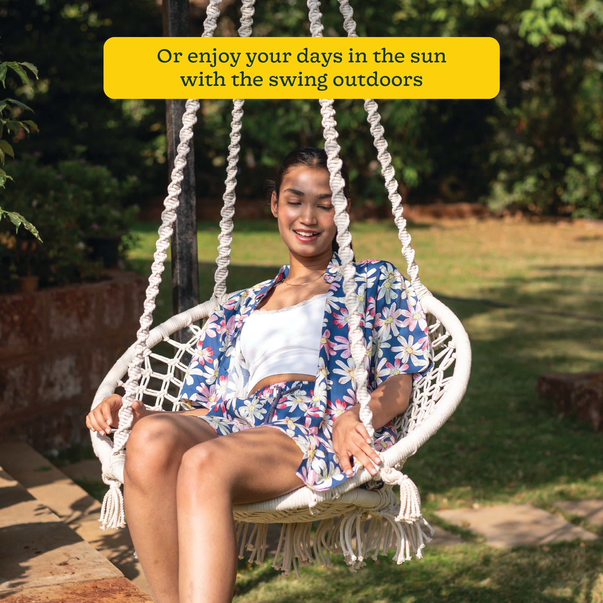 Cotton Rope Swing