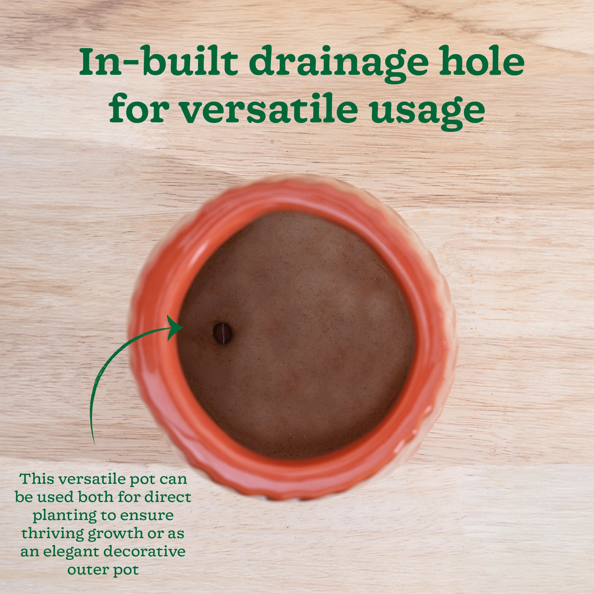 Fallen Angel Ceramic Planter