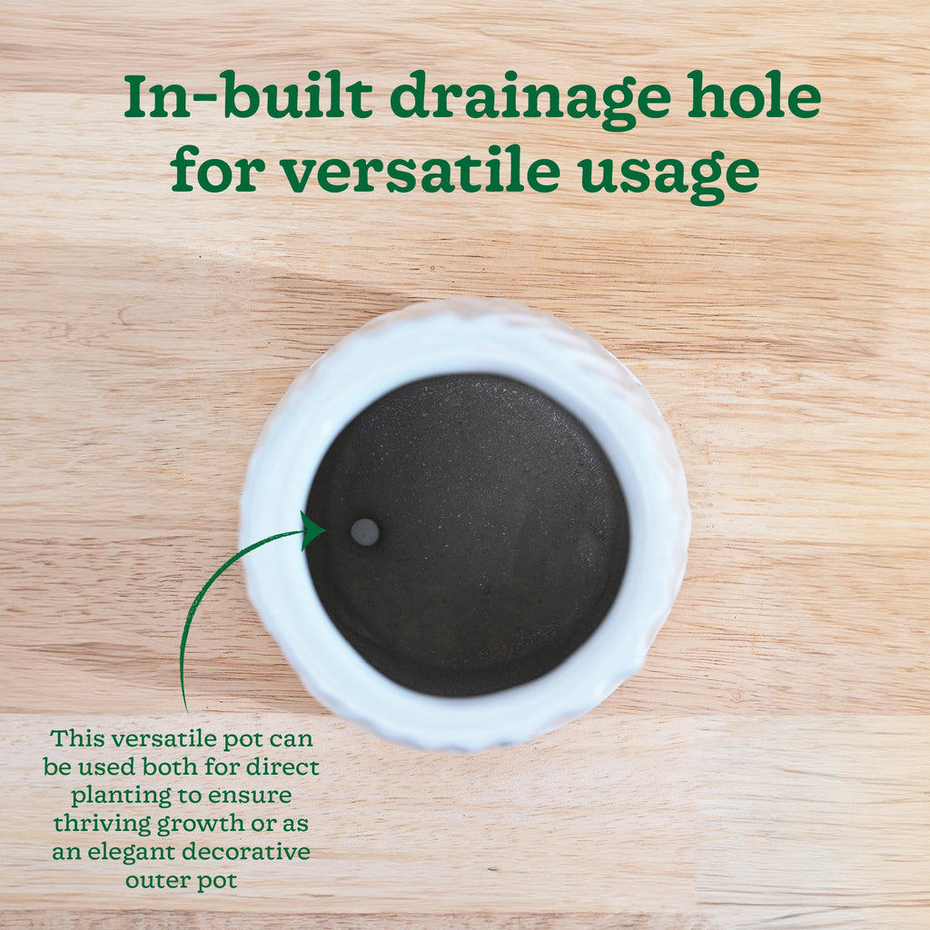 Fallen Angel Ceramic Planter