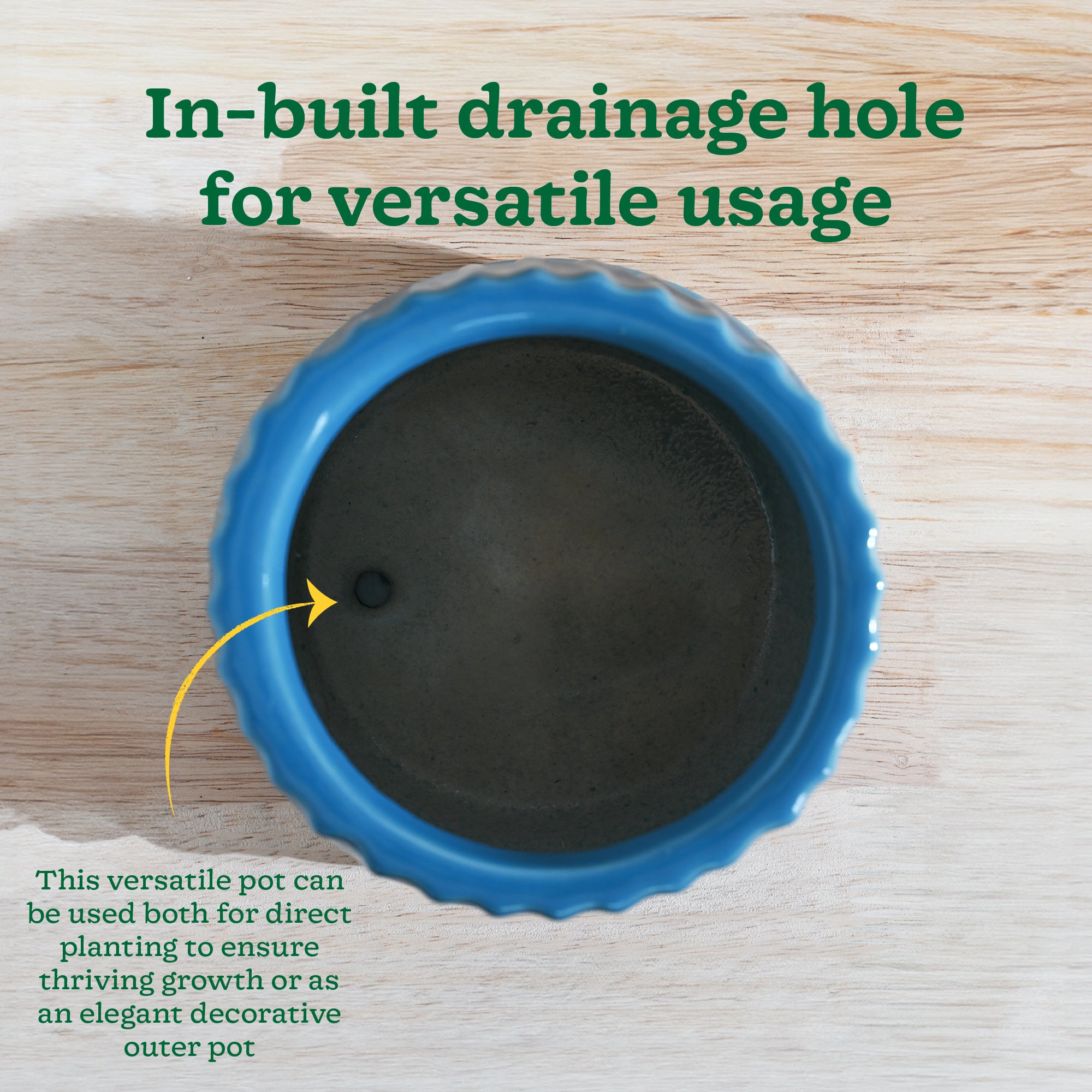 Fallen Angel Ceramic Planter