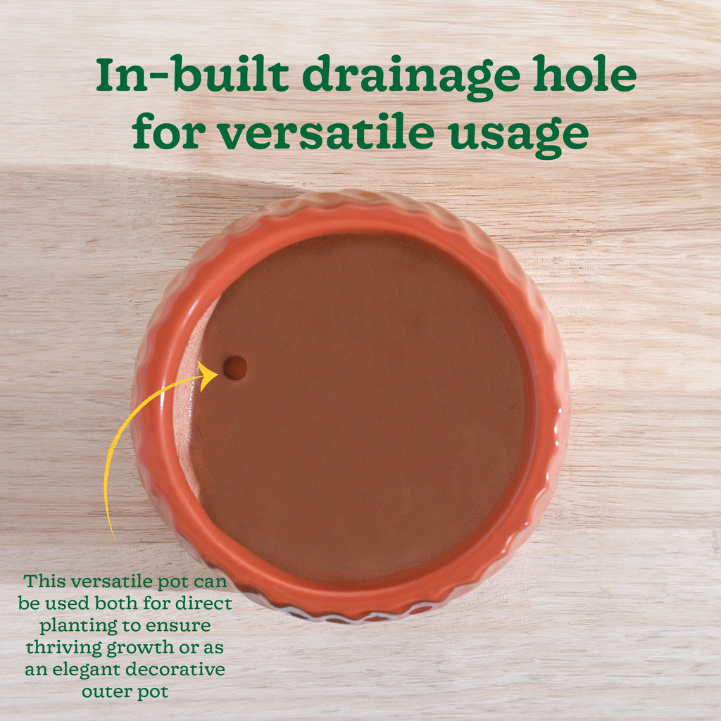 Fallen Angel Ceramic Planter