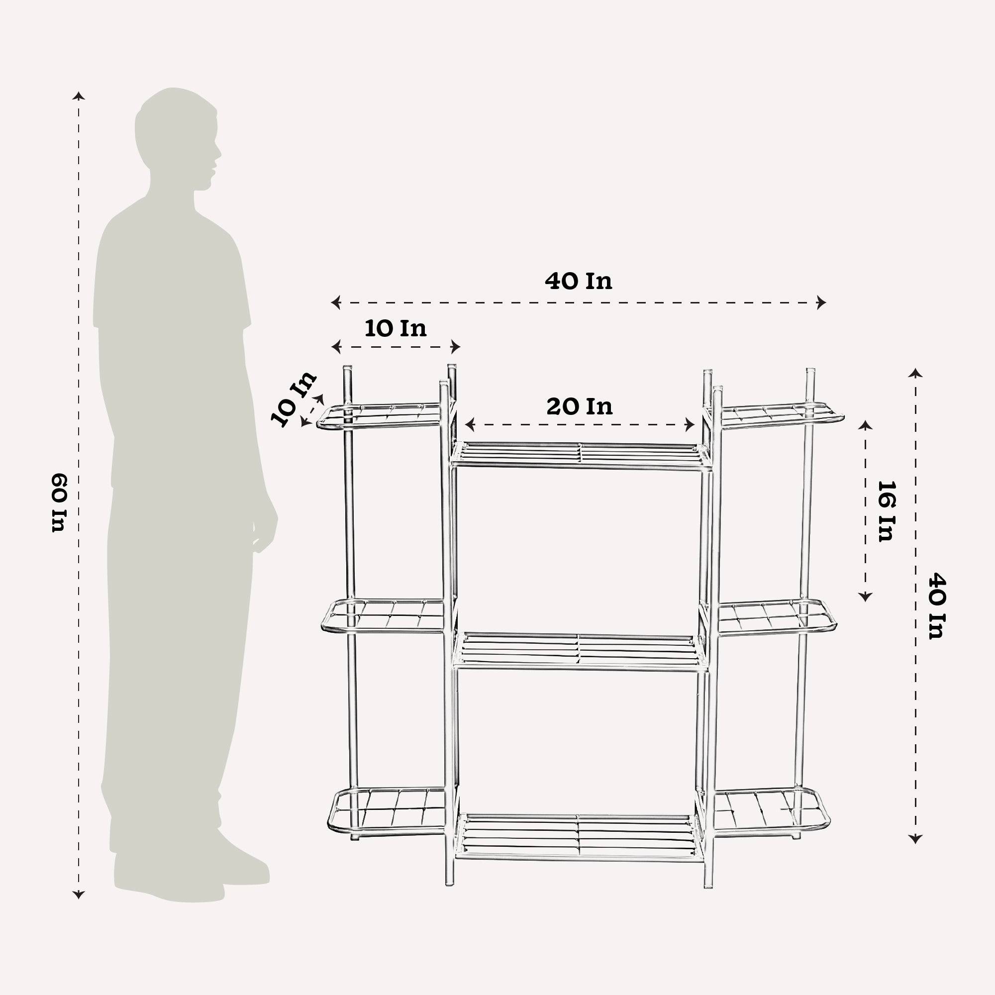 9-Tier Plant Stand