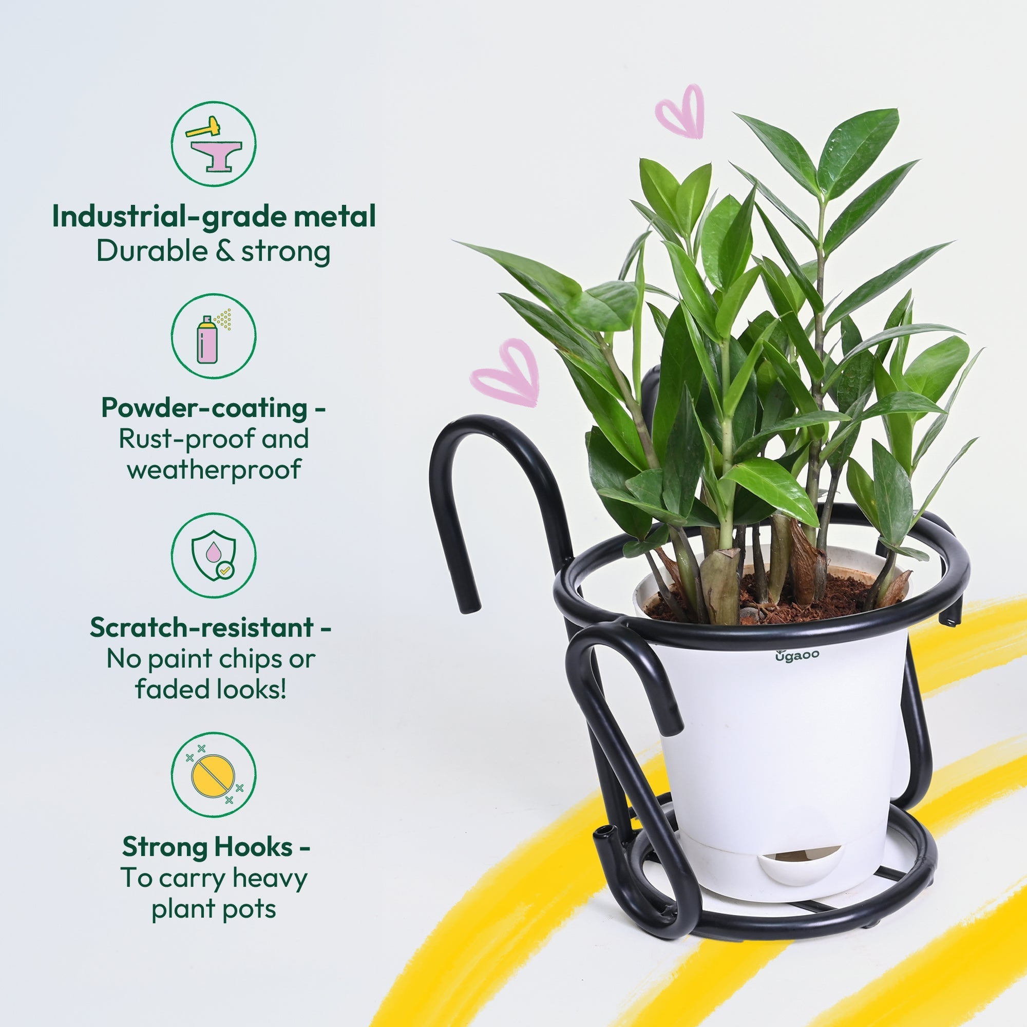 Hanging Plant Stands - Set of 2