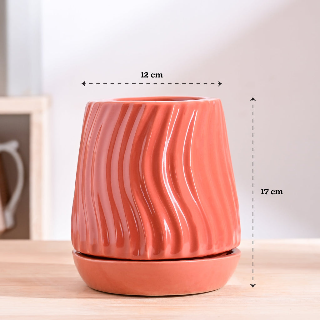 Fallen Angel Ceramic Planter