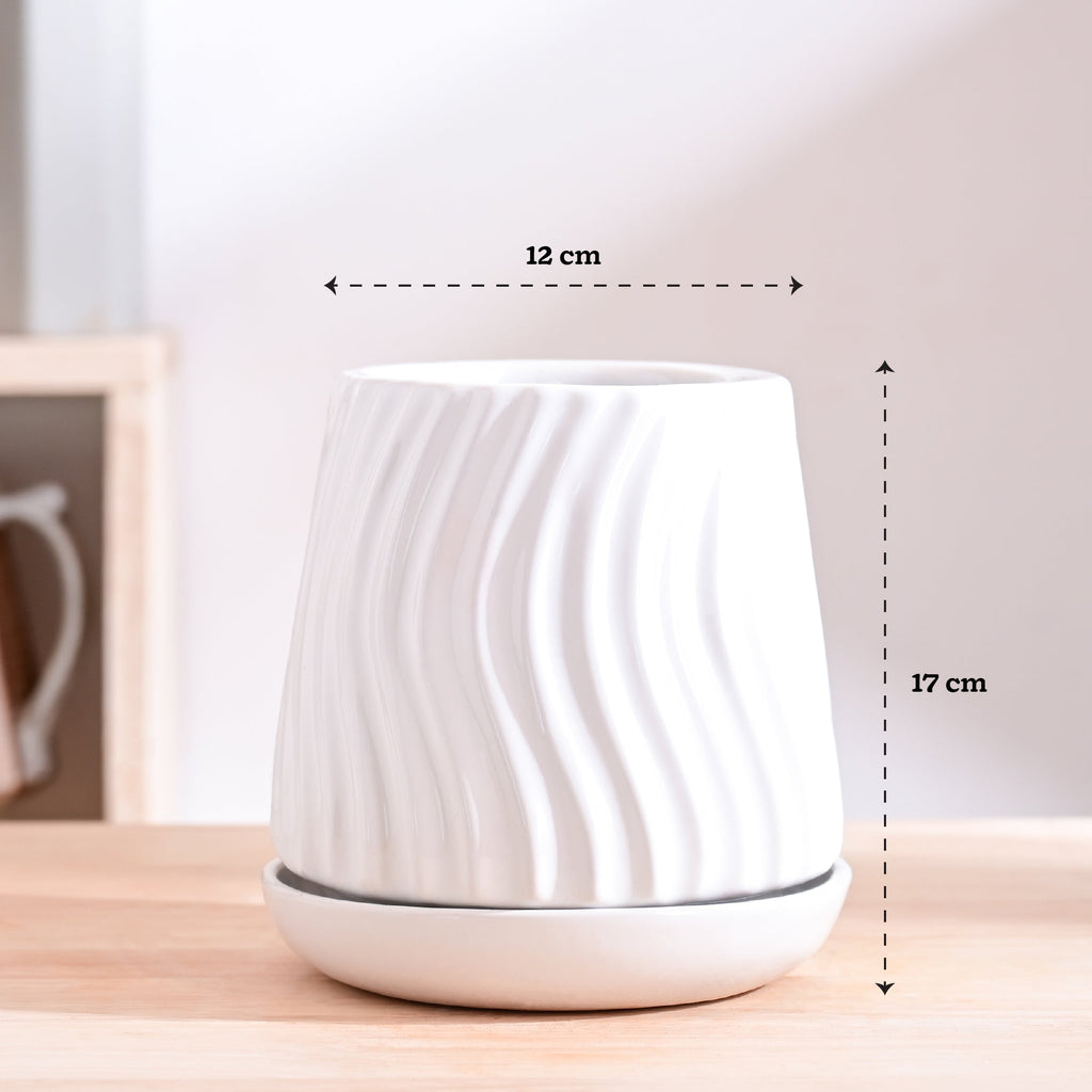 Fallen Angel Ceramic Planter