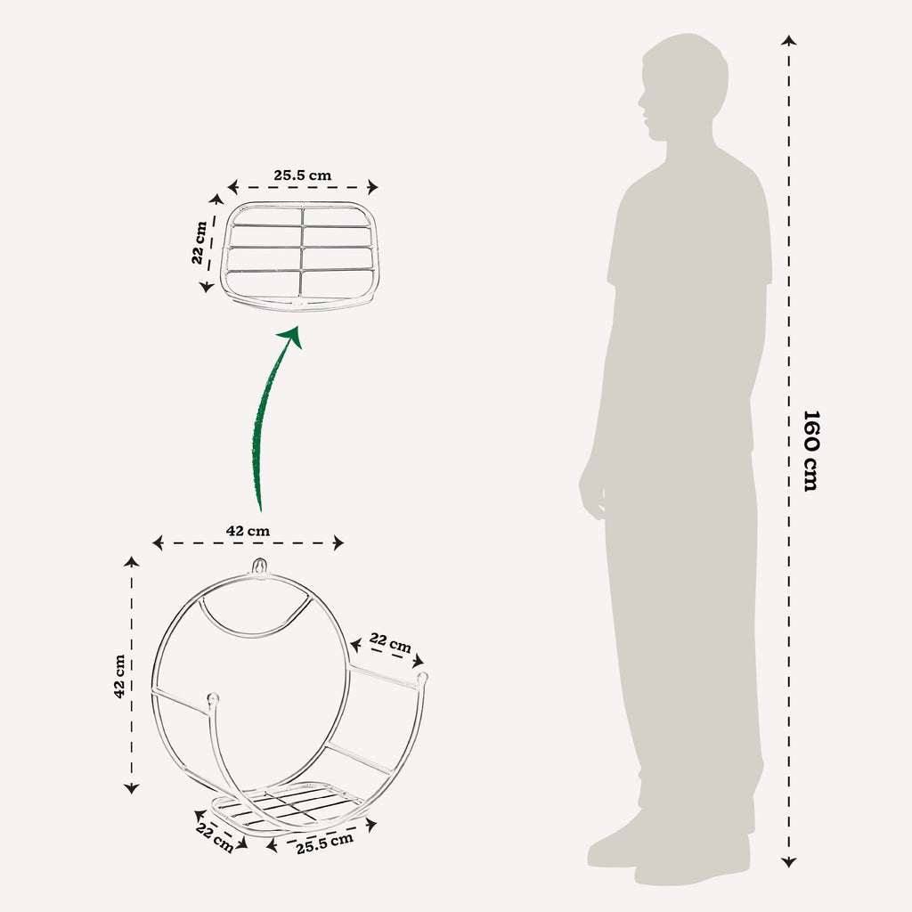 Concave Wall Mounting Planter