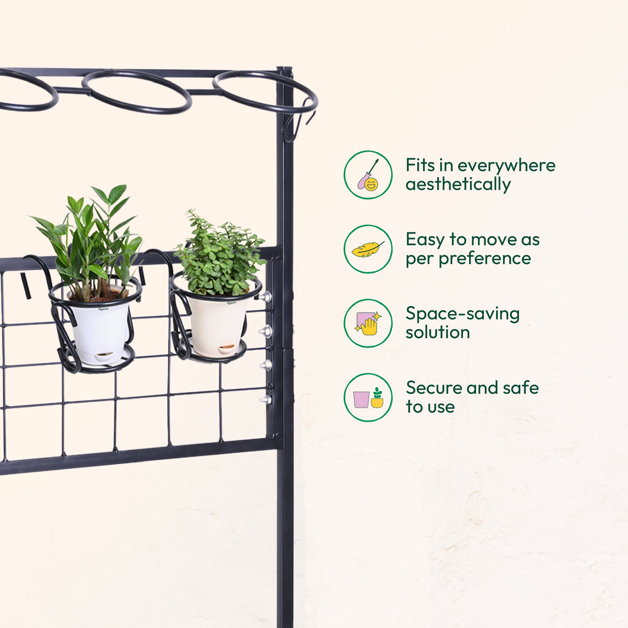 Hanging Plant Stands - Set of 2