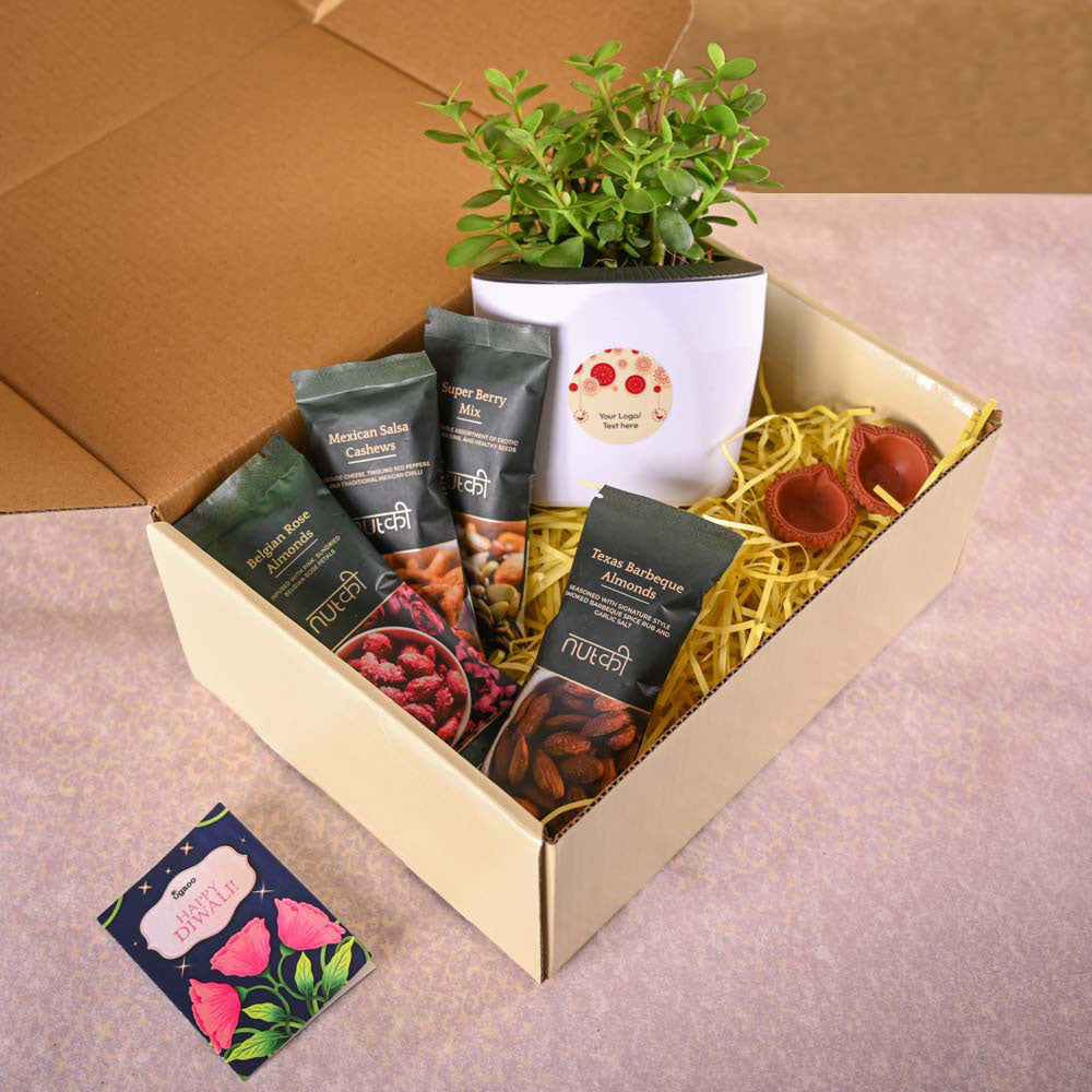 Jade Mini & Nutki Gourmet Nut Mix Diwali Gift Hamper