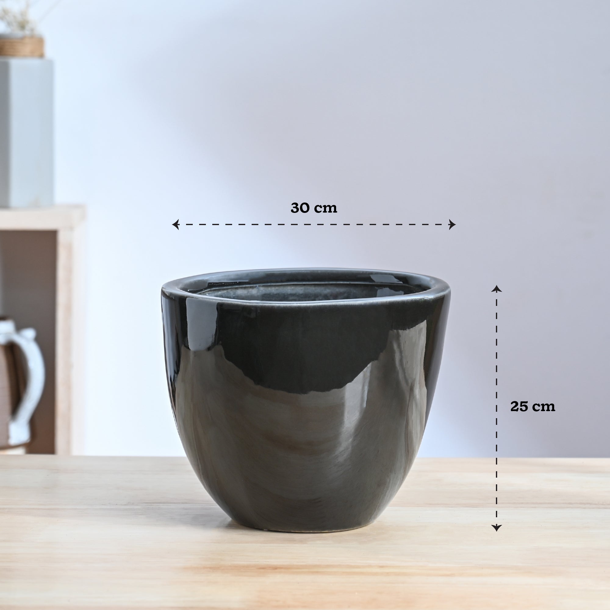 Echoing Eternity Ceramic Planter