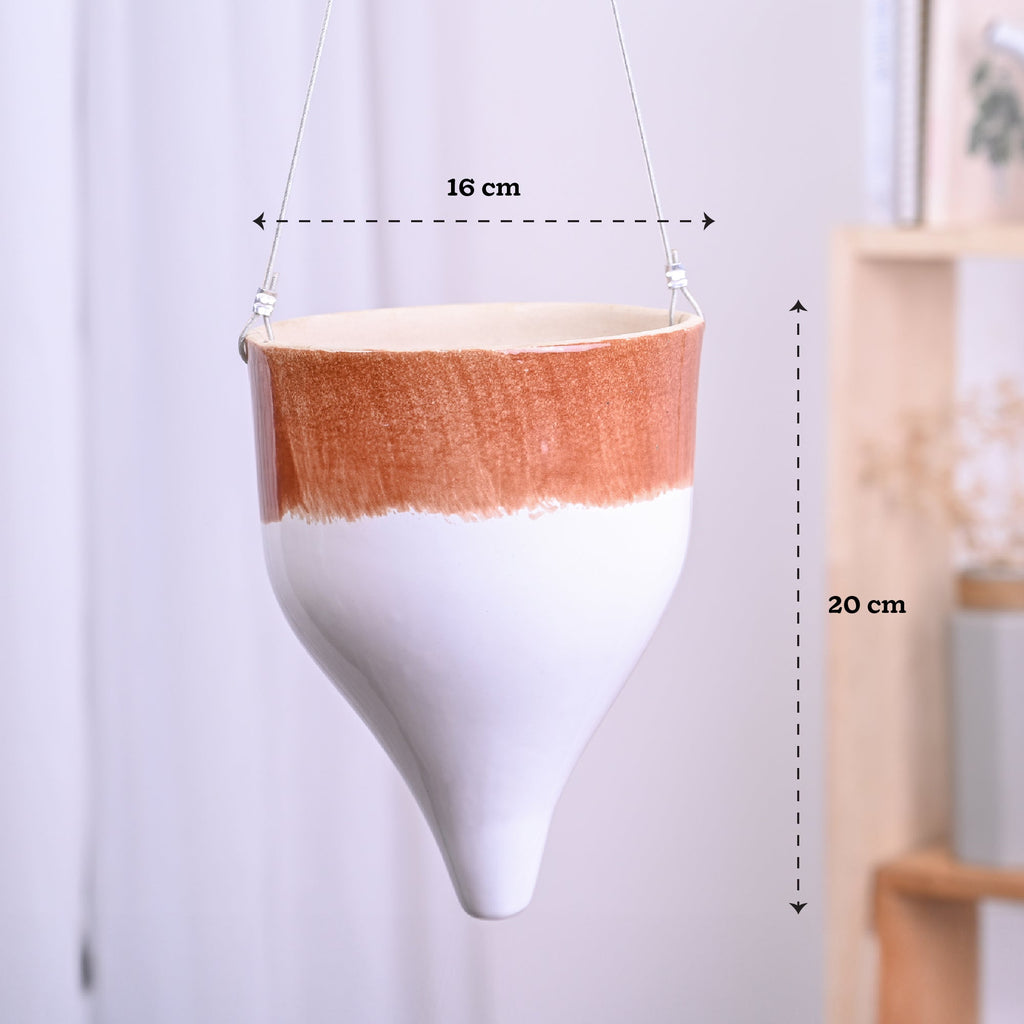 Ceramic Hanging Pot Cosmic Stone