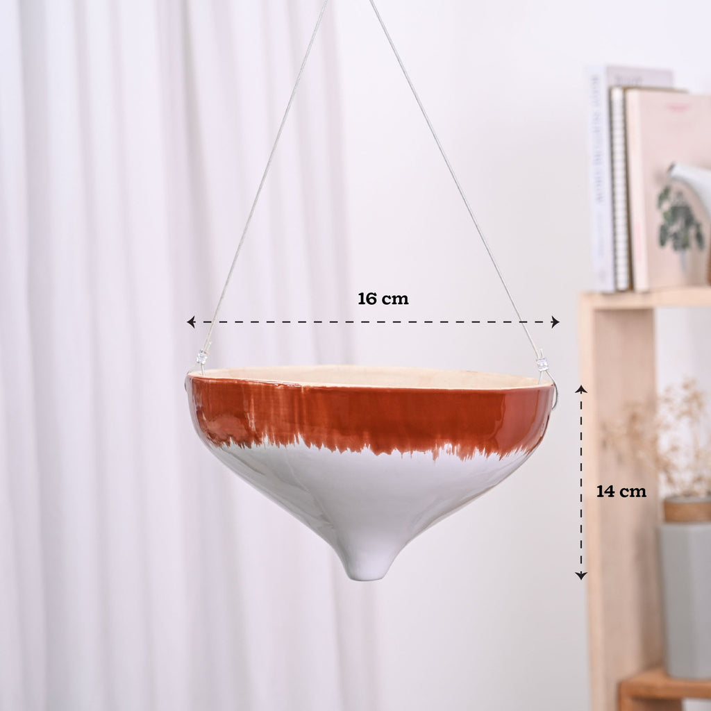 Ceramic Hanging Pot Cosmic Stone