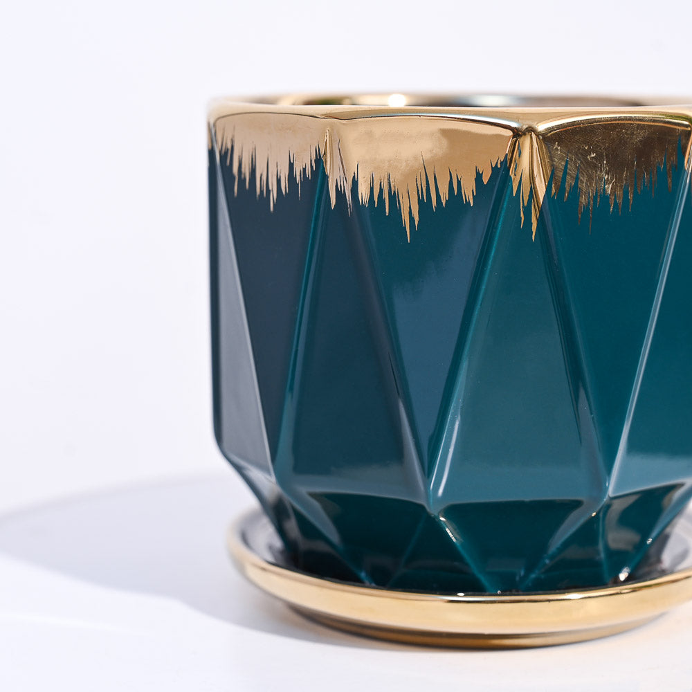 Aurelius Prism Ceramic Pot