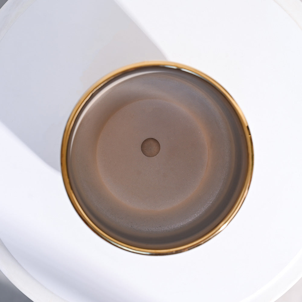 Aurelius Round Ceramic Pot