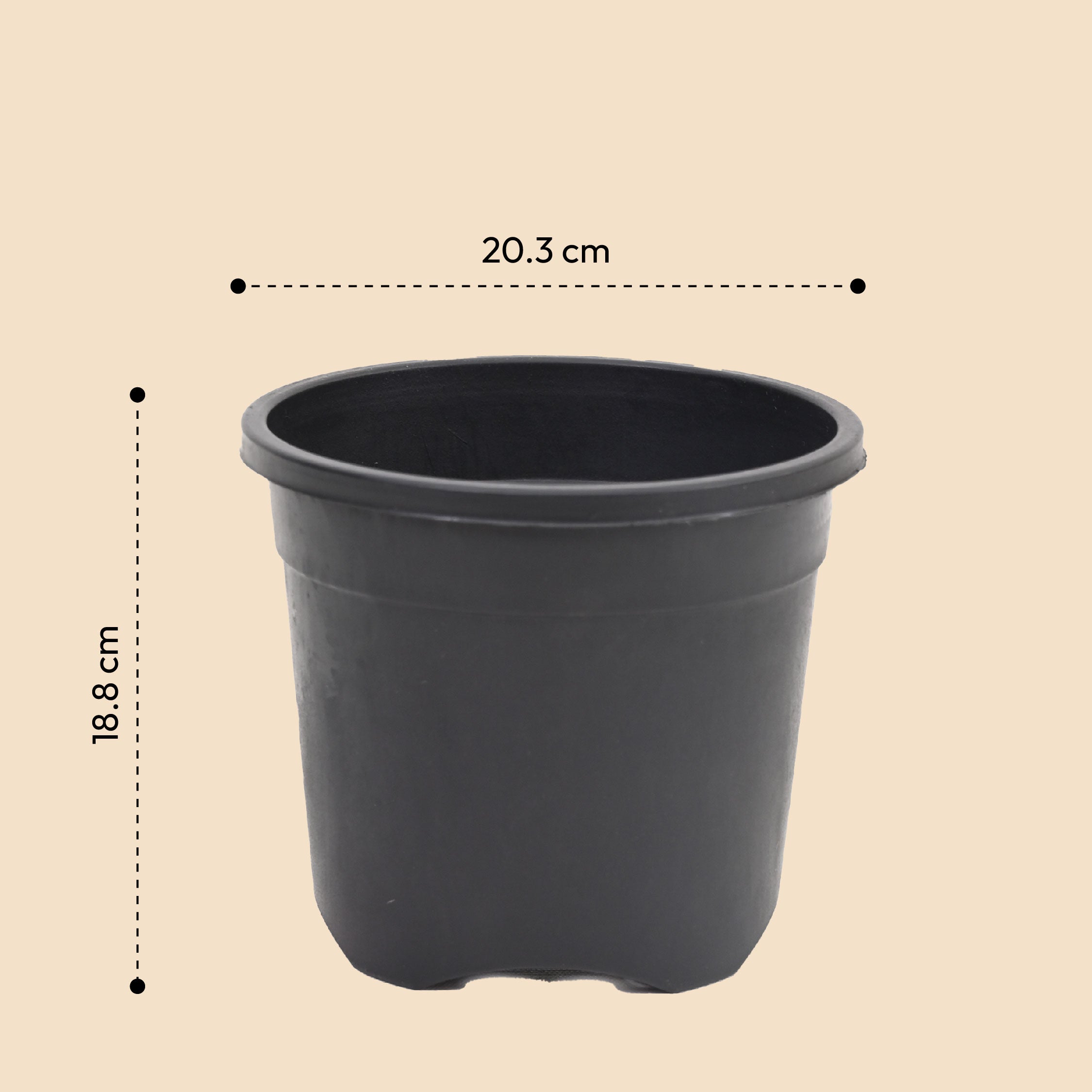 Gardening Pots - Black