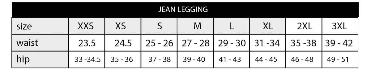 Jean Seahorse Leggings