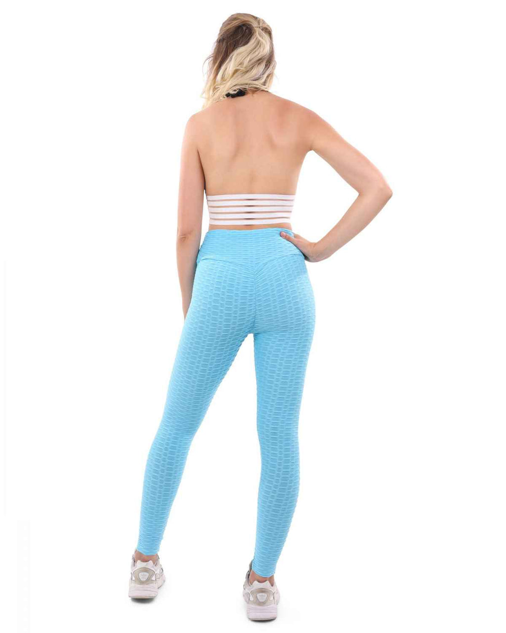 Bentley Leggings - Aqua