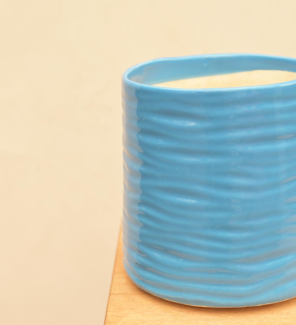 Sea Breeze Ceramic Planter