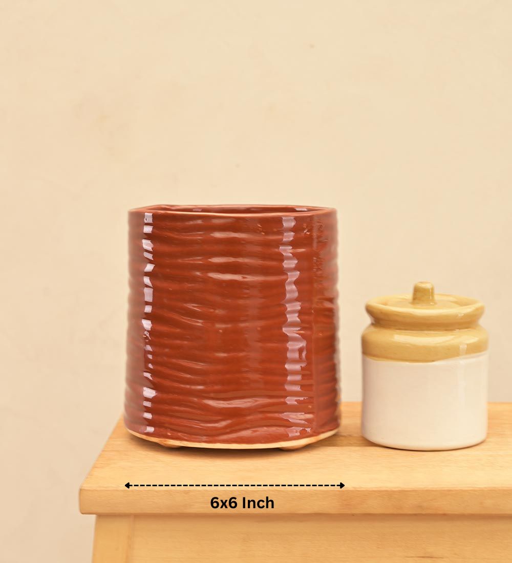 Sea Breeze Ceramic Planter