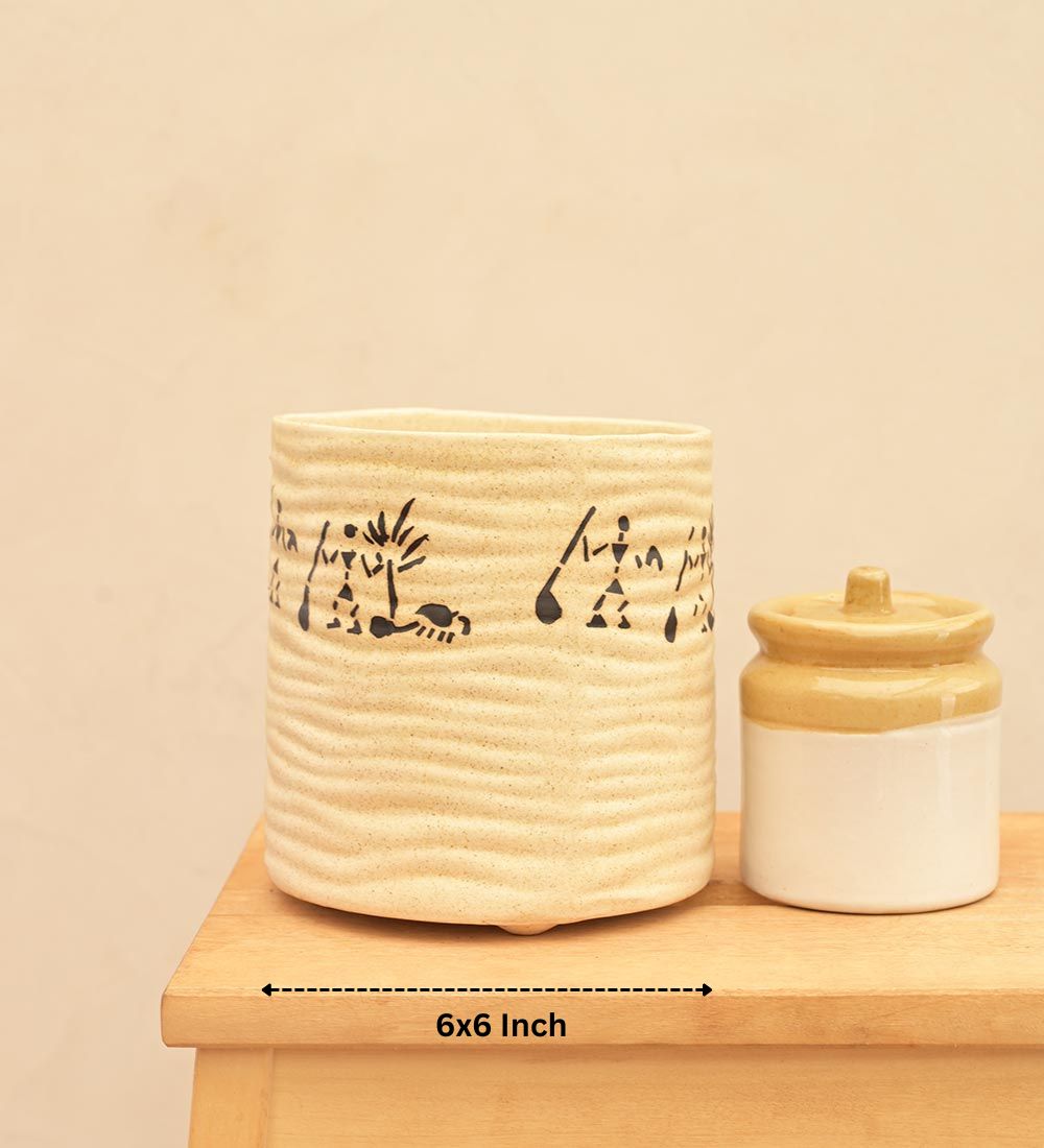 Sea Breeze Ceramic Planter