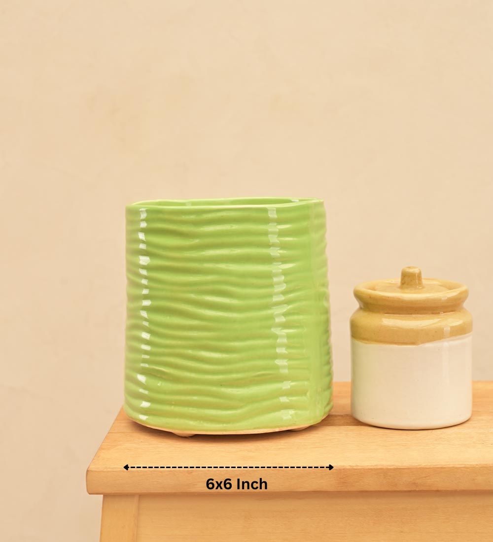 Sea Breeze Ceramic Planter