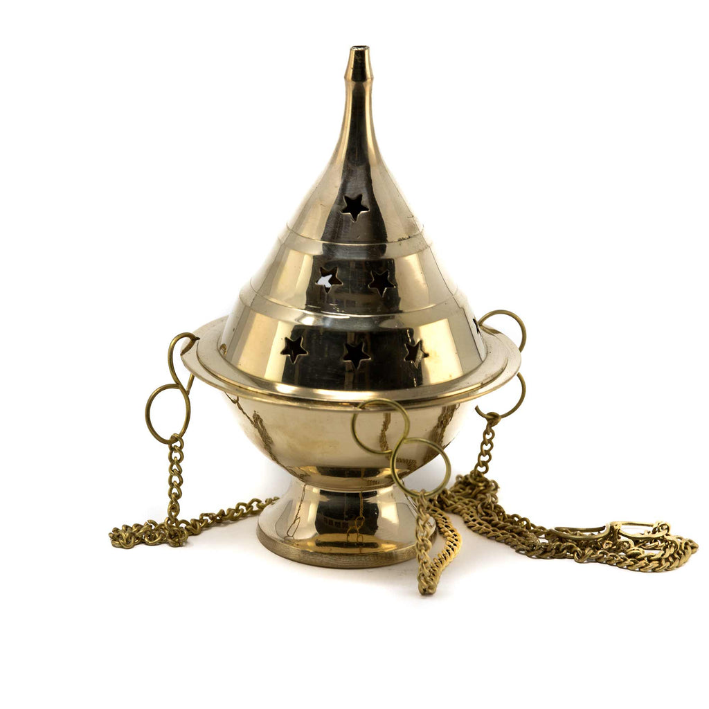Golden Hanging Censer Large