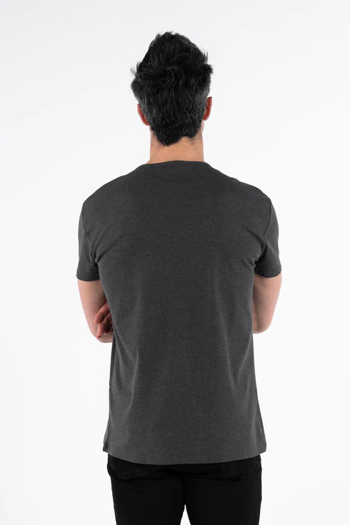 Classic Crew T-Shirt: Blue Steel
