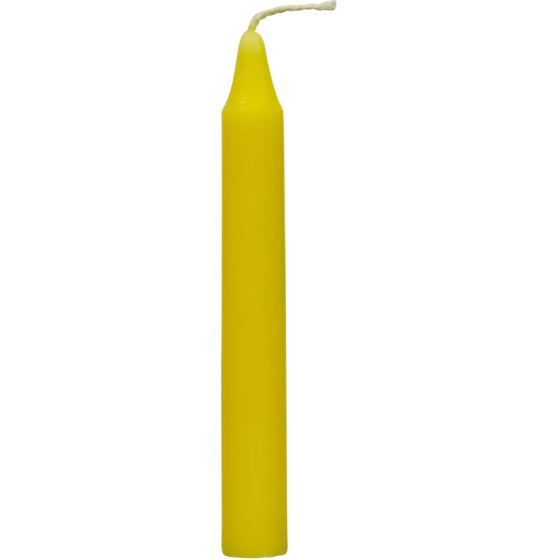 Mini Ritual Candle Yellow