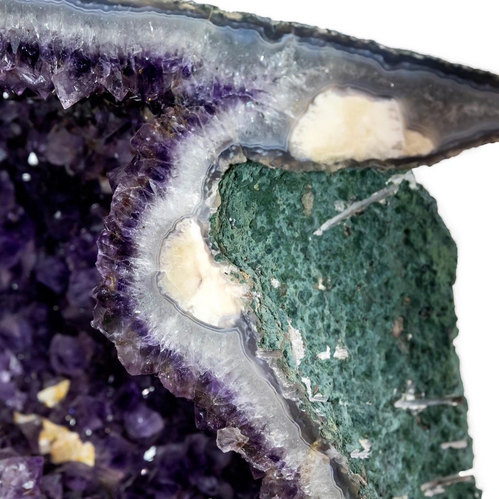 Amethyst Pair Dolphins