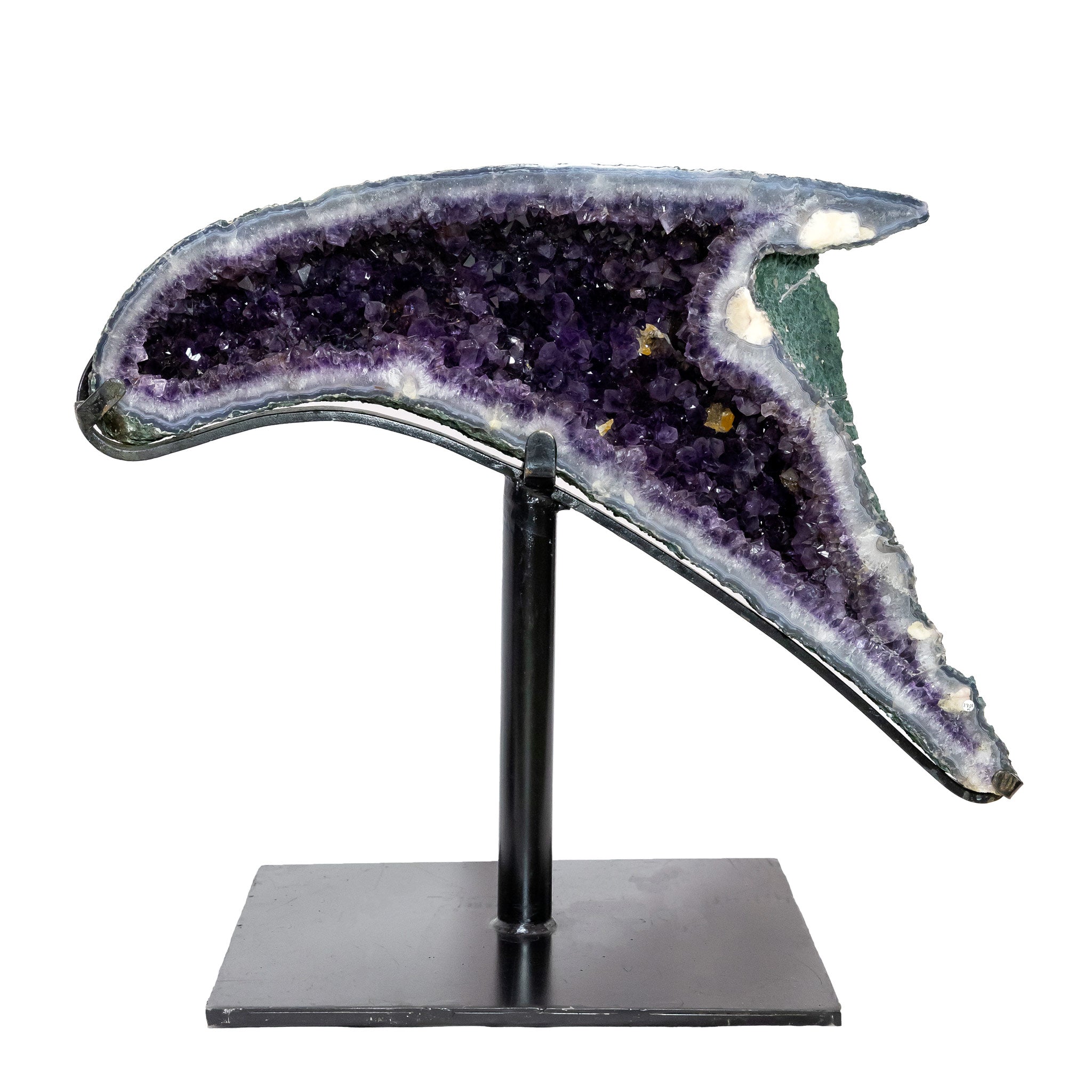 Amethyst Pair Dolphins