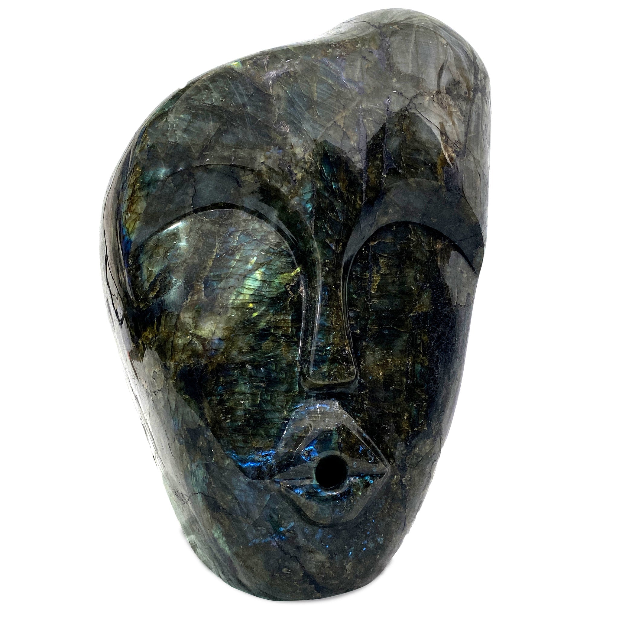 Labradorite Whistle Blower from Madagascar