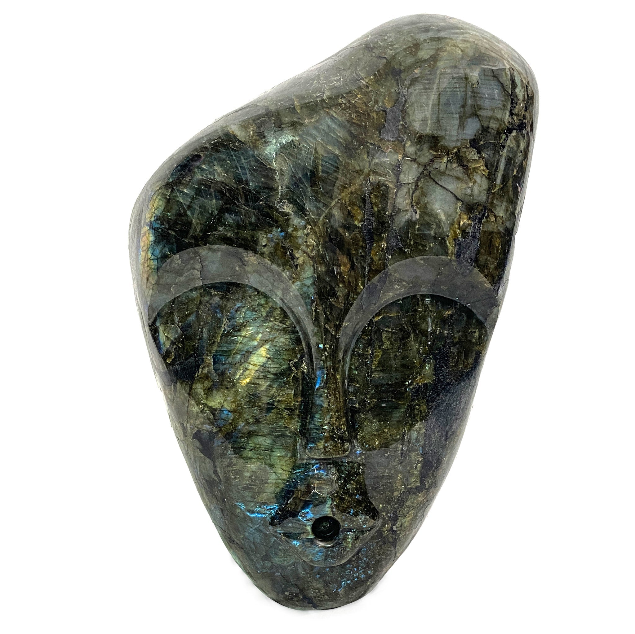 Labradorite Whistle Blower from Madagascar
