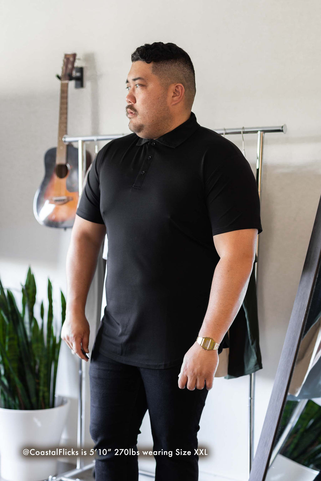 Curve Polo T-Shirt - Rule Of Threads