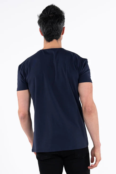 Classic Crew T-Shirt: Blue Steel