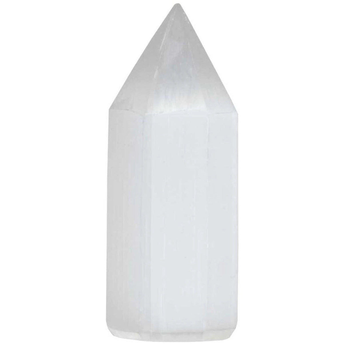 Selenite Hexagon Point 15cm