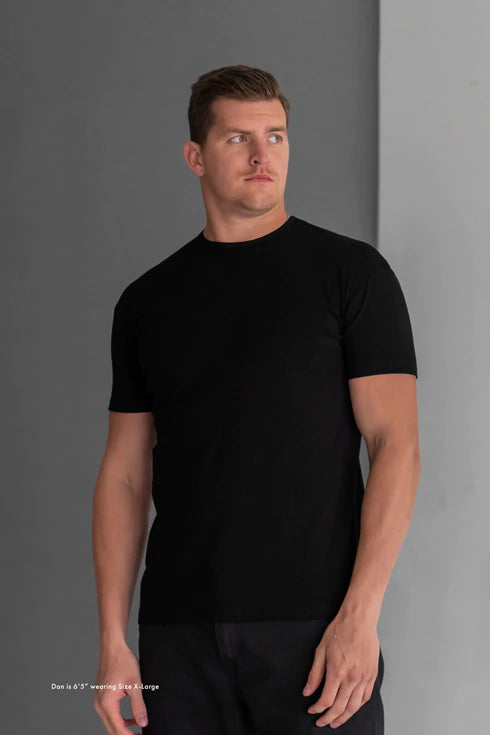 Classic Crew T-Shirt: Blue Steel