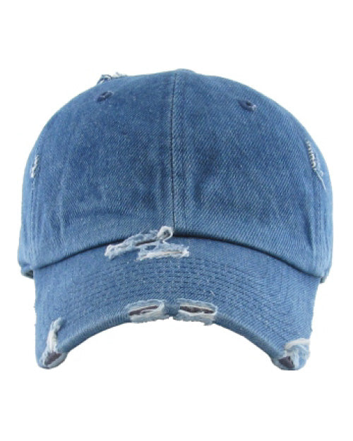 Distressed dad hat
