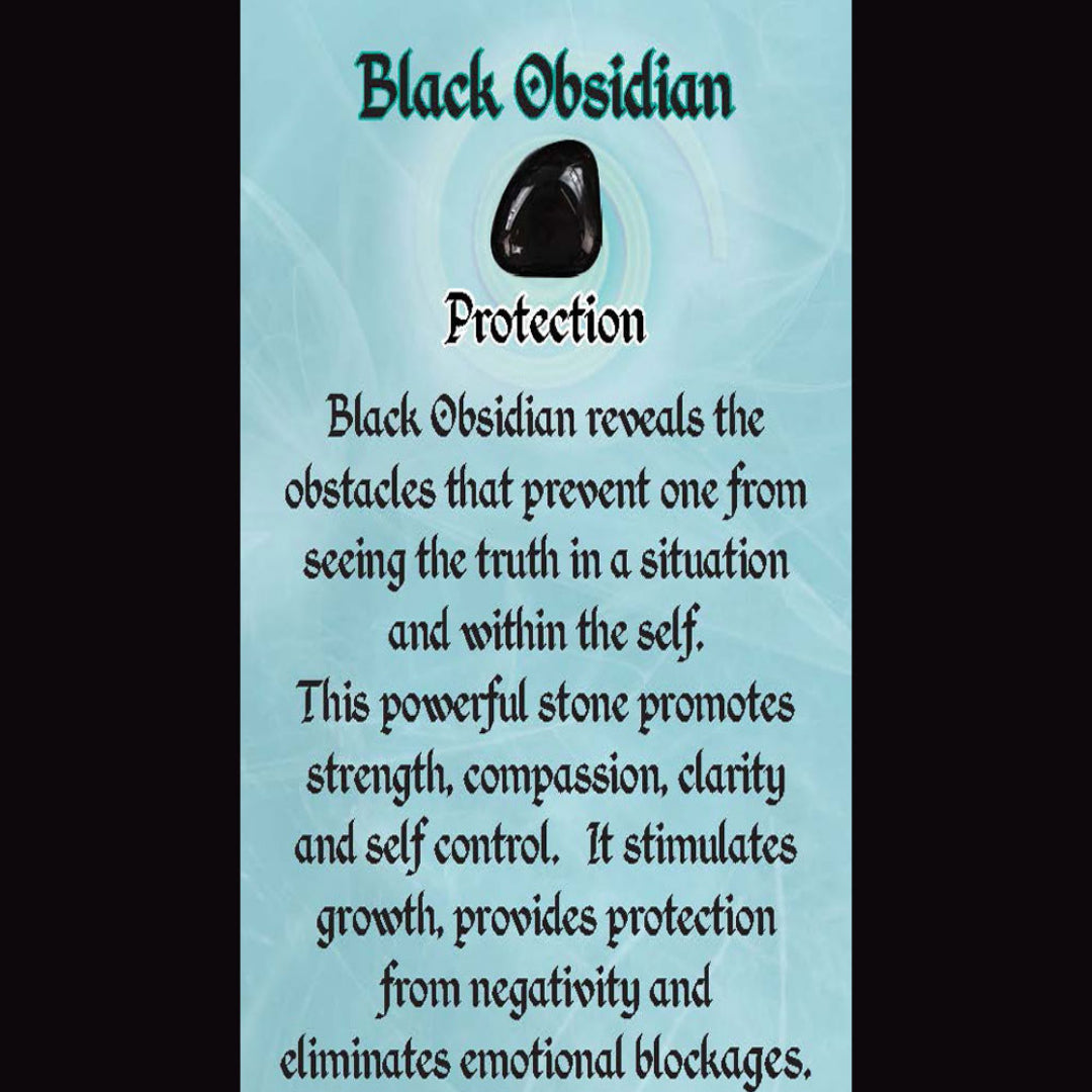 Obsidian Black - China | Protection & healer
