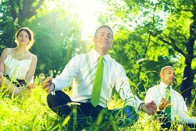 Business Team Healing