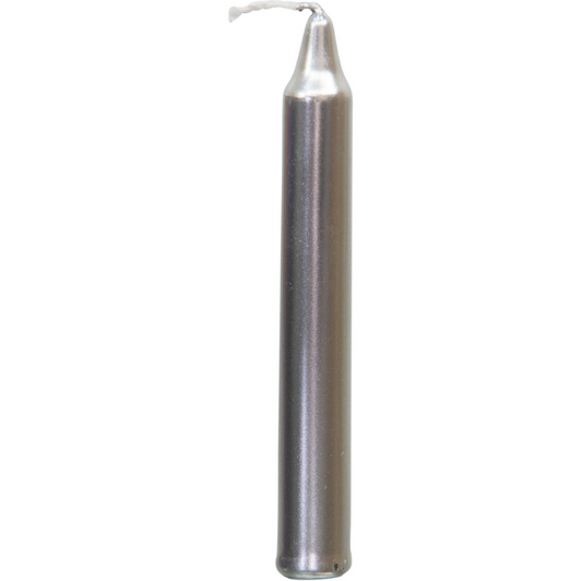 Mini Ritual Candle Silver