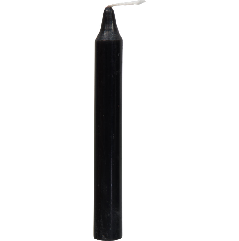 Mini Ritual Candle Black