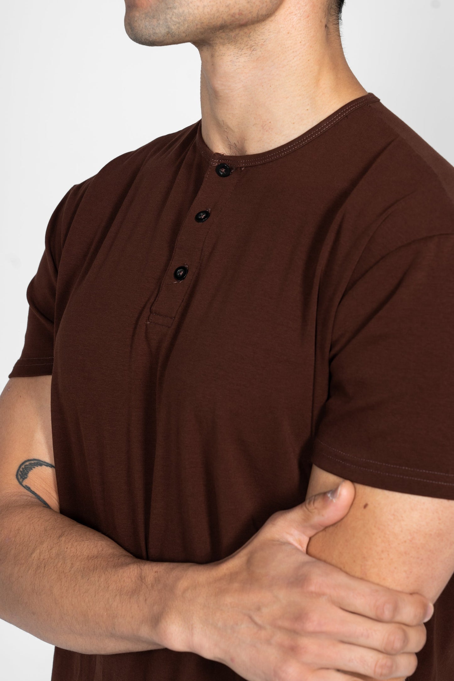Classic Henley T-Shirt - Rule Of Threads