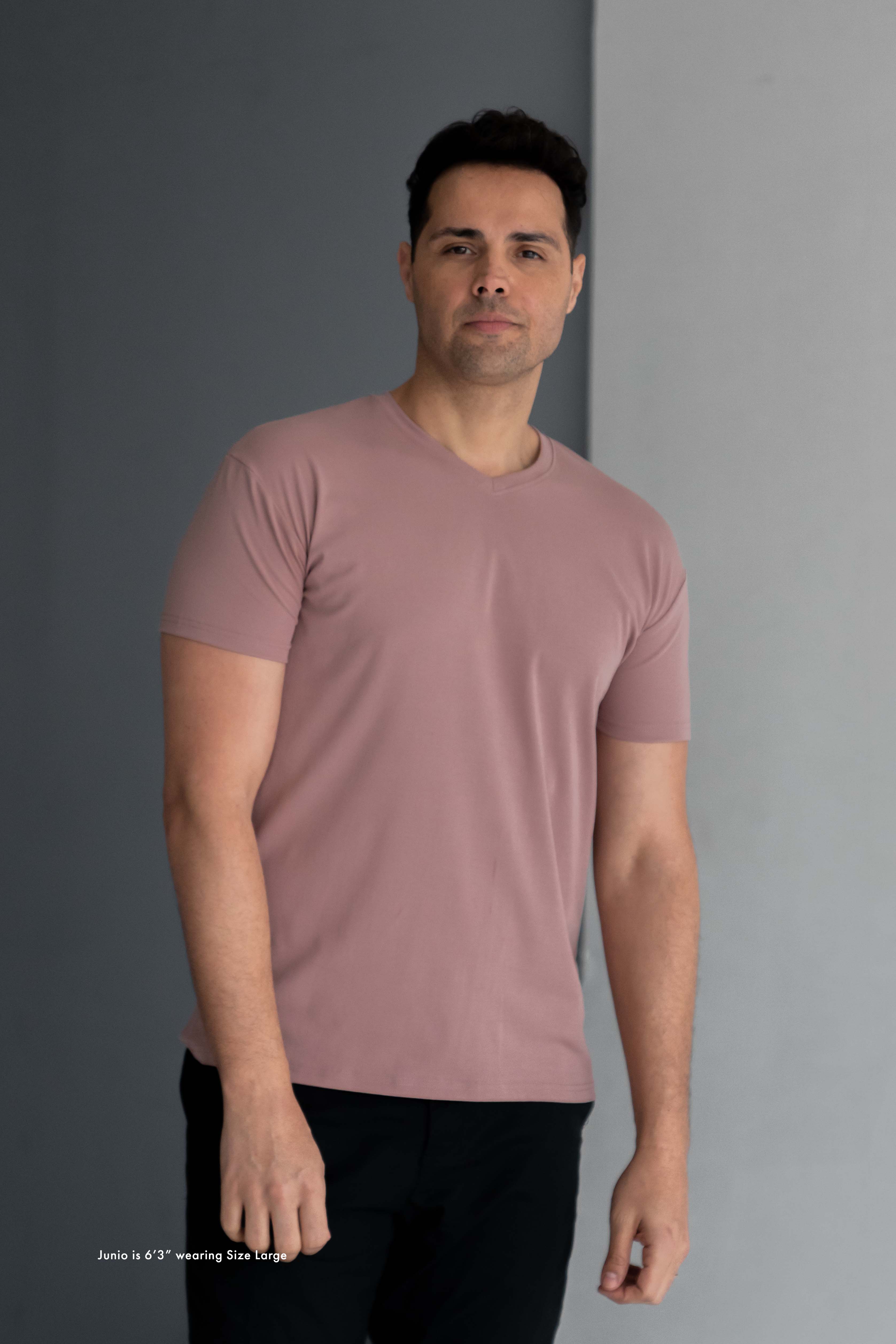Classic V-Neck T-Shirt: NY Blue