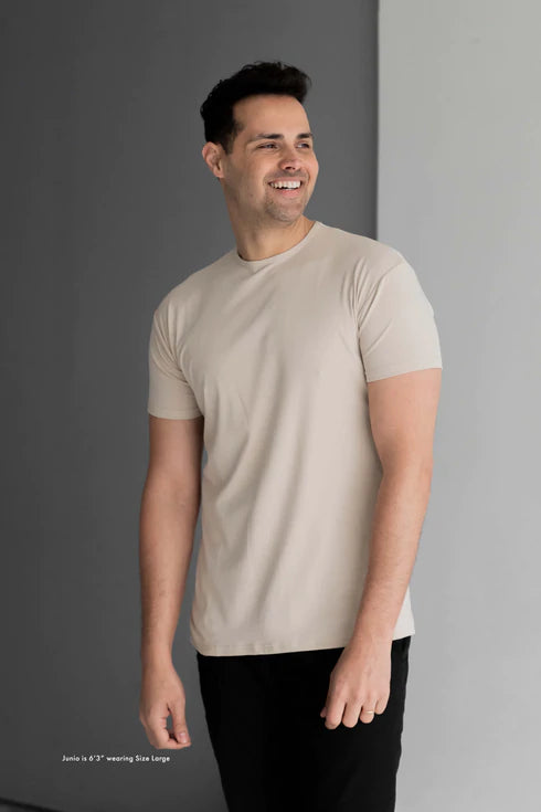 Classic Crew T-Shirt: Apricot