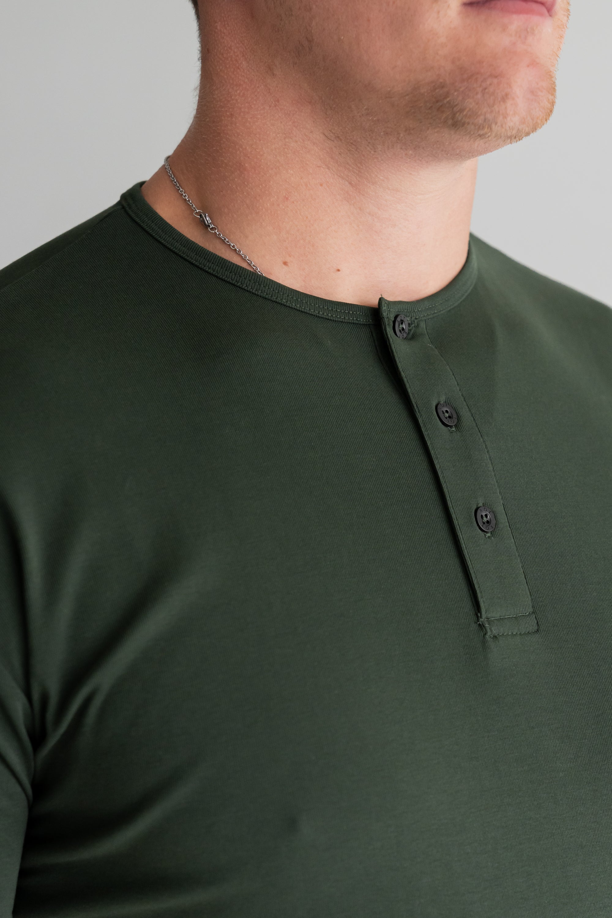 Curve Henley T-Shirt: Apricot