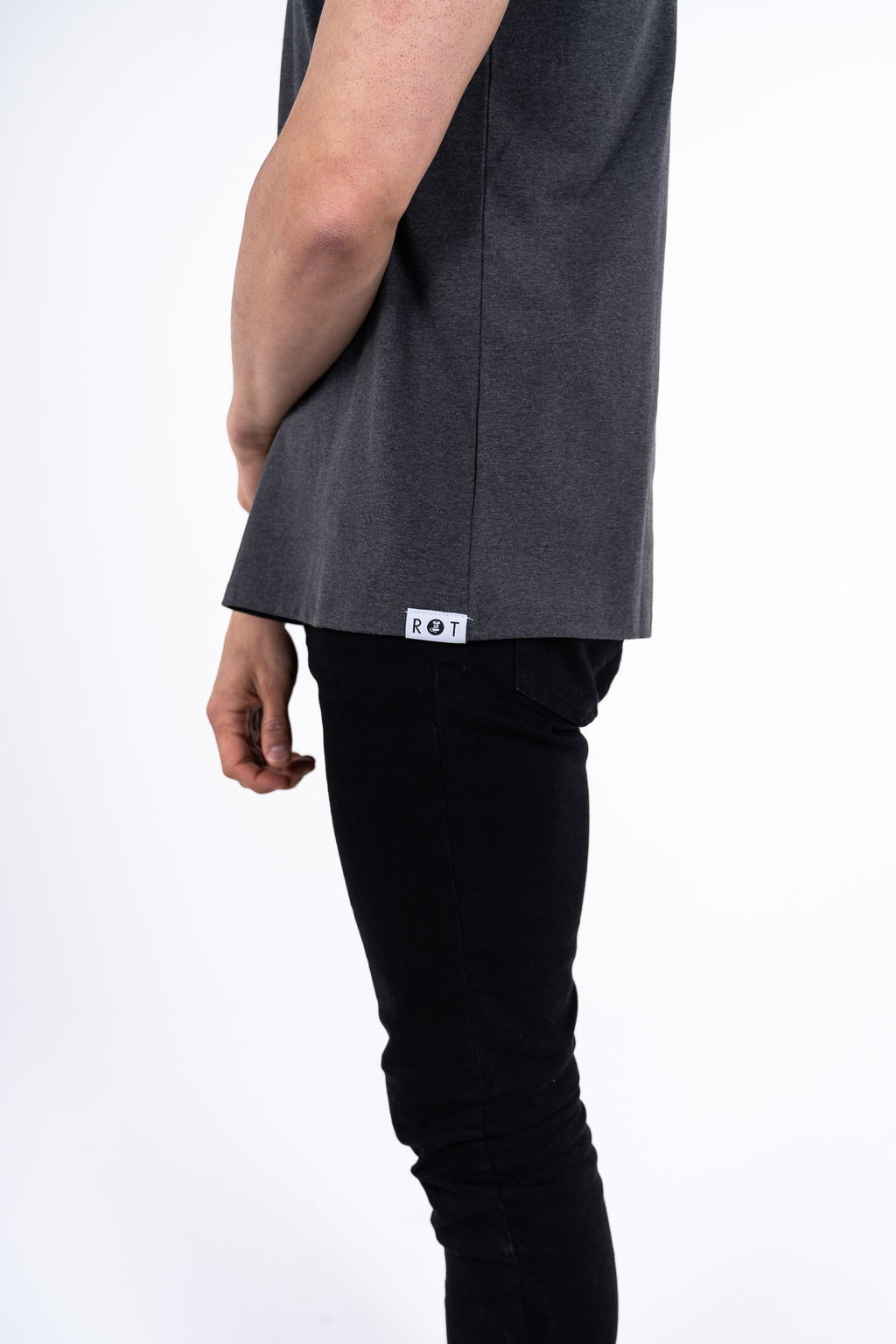 Classic Henley T-Shirt: Apricot