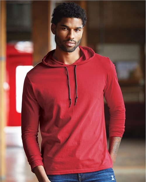 Lightweight Hooded Long Sleeve T-Shirt - 987
